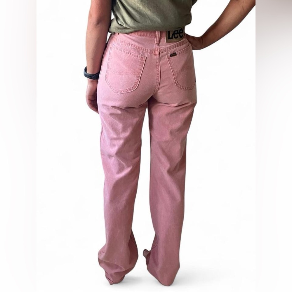 Vintage Lee jeans in dusty pink